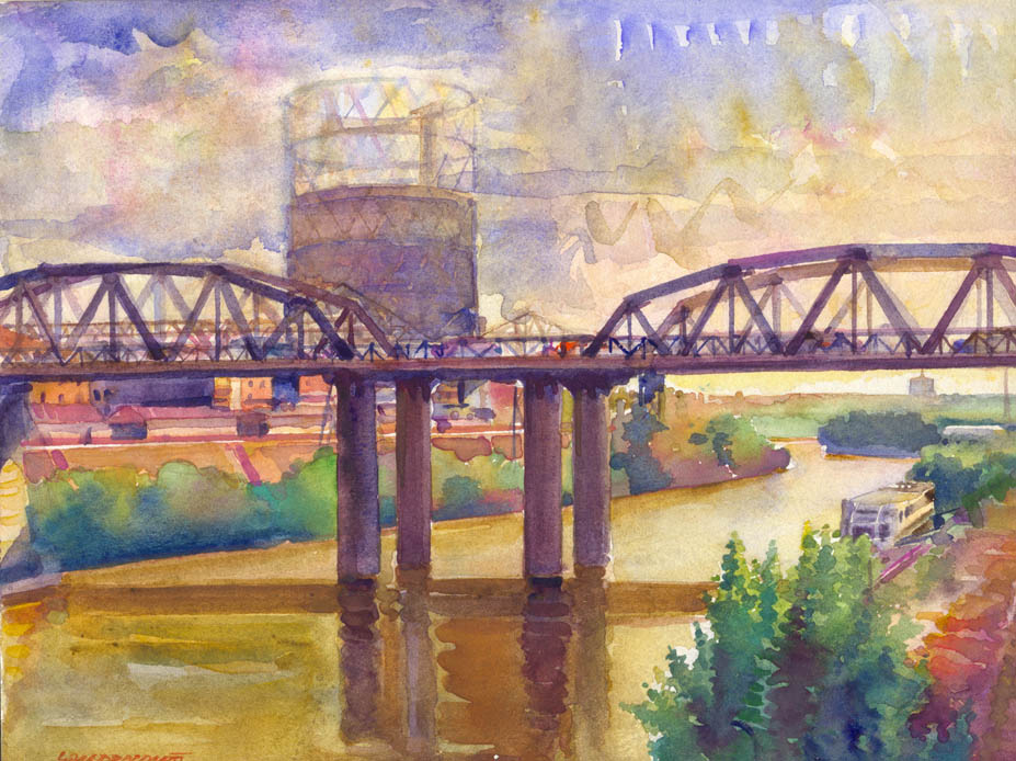 152 Ponte dell_industria acquerello 1993